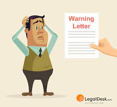 legaldesk com warning letter uses and