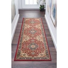 tayse rugs sensation kirsten sns4780 red