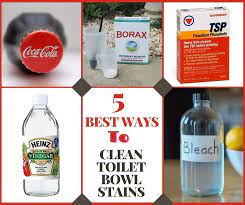 clean your toilet bowl stains easily
