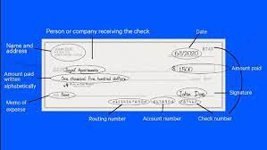 how to write a check a step by step