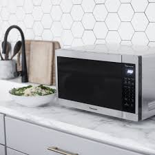 Just keep in mind you should read the manual before you do. Panasonic 1 3cuft Stainless Steel Countertop Microwave Oven Nn Sc668s