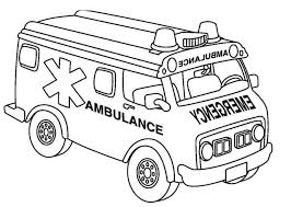 What kind of car is carried on the streets to help people in trouble? 12 Best Free Printable Ambulance Coloring Pages For Kids