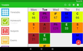 best timetable schedule maker apps for