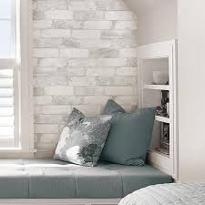 Nuwallpaper Loft White Brick Textured