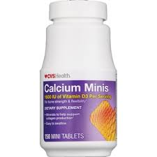 Mar 11, 2020 · in april 2018, the united states preventive services task force (uspstf) updated its recommendations on the use of calcium and vitamin d supplements.based on its findings from the review of the current scientific evidence, it does not recommend calcium or vitamin d supplements in healthy women without vitamin d deficiency citing that the studies do not show that supplements reduce the risk of. Cvs Health Calcium Plus Minerals Vitamin D3 Mini Tablets 150ct Cvs Pharmacy
