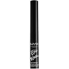 The application style can totally revamp the in today's post i will share some tips to apply symmetrical liquid eyeliner on the upper eyelid. Nyx Professional Makeup Epic Wear Long Lasting Matte Liquid Eyeliner Ulta Beauty