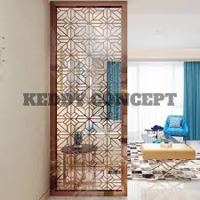 Golden Stainless Steel Decorative Room