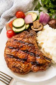 perfect grilled pork chops