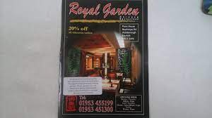 royal garden menu picture of royal