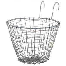 Metal Wire Hook Hanging Window Basket