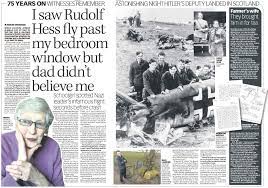 rudolf hess article in sunday mail