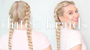 Extra voluminous tree braids style. How To Double Dutch Braids With Clip In Hair Extensions Milk Blush Hair Extensions Youtube