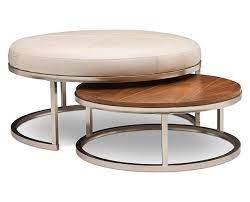 Coffee Table Nesting Ottomans