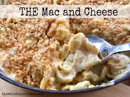 the mac and cheese that which nourishes