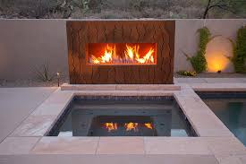 Outdoor Gas Fireplaces Archives Flame