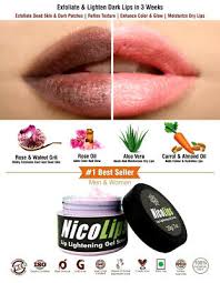 nicolips lip lightening scrub gel
