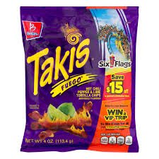 save on takis tortilla chips fuego hot