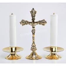 Candlesticks And Altar Candles Borgo