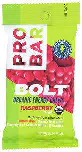 probar bolt energy chews organic