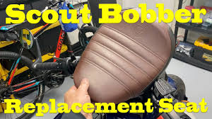 indian scout bobber stock seat