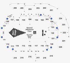 spokane arena seating chart for garth