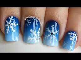 snowflake nail art tutorial you