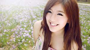 Cute Korean Girl Smiling ...