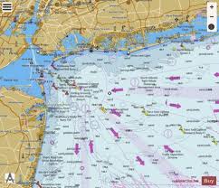 Approaches To New York Fire Island Light To Sea Girt Marine