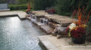 Waterfalls associated with residential swimming pools or landscaping serve a few purposes; Water Features St Louis Waterfall Designer St Louis Water Features And Waterfalls St Louis