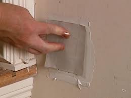 If you are a contractor, or understand the concept of drywall applications a clever method of repairing a hole that is through the sheetrock is to push a piece of cardboard, or another material that will compress. How To Patch A Hole With Scrap Drywall How Tos Diy