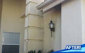 stucco siding house washing service in