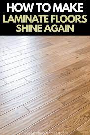 how to make laminate floors shine again