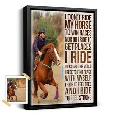equestrian gift personalized gift for