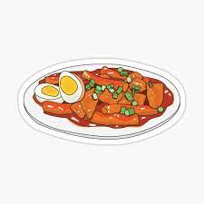 Maybe you would like to learn more about one of these? Korean Tteokbokki Spicy Rice Cake Sticker By Nabibibi In 2021 Korean Stickers Kawaii Stickers Aesthetic Stickers