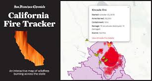 California Fire Tracker Wildfire Map For Northern Central