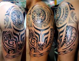 Tatuajes maoríes en el hombro: Tatuaje De Maories Hombro