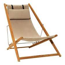 H55 Lounge Chair Beige Sunbrella
