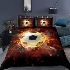 Bedding Set Football Duvet Cover With