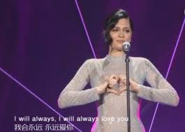 Image result for jessie 歌手2018 i will always love you