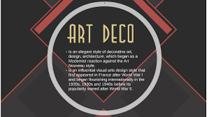 art deco presentation by yaritza luna