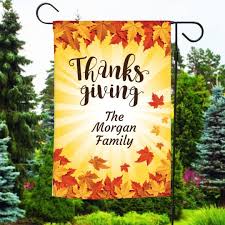 Thanksgiving Wishes Personalized Garden