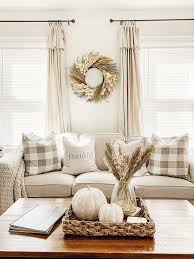 cozy fall living room tour micheala