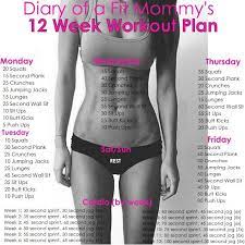 12 Week No Gym Home Workout Plan