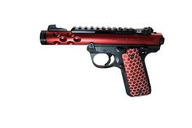 prodigy grips ruger mark iv 22 45 red