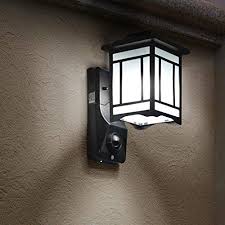 Snagshout Lamp Camera Outdoor Wifi Security Wall Light With Motion Sensor Smart Exterior Surveillance System For Home 1080p Hd Video Front Porch Lights Can Work With Amazon Alexa