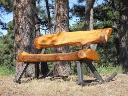 re finish outdoor log furniture