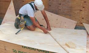 sheathing a roof fine homebuilding
