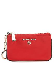 michael kors red women s wallets
