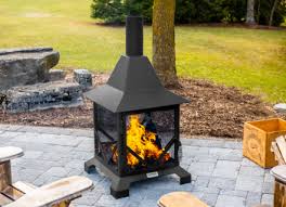 Chiminea Fire Pit Iron Embers