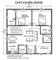 35 X35 East Facing House Plan As Per